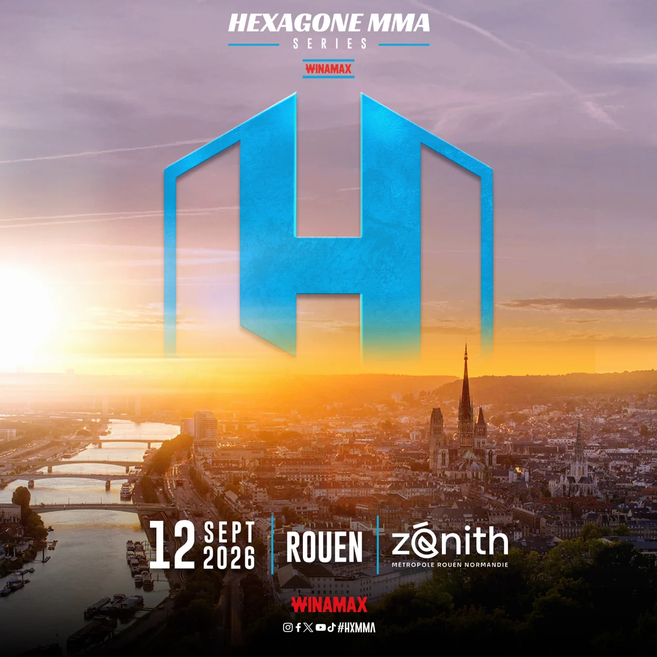 HEXAGONE MMA Rouen 12 septembre 2026